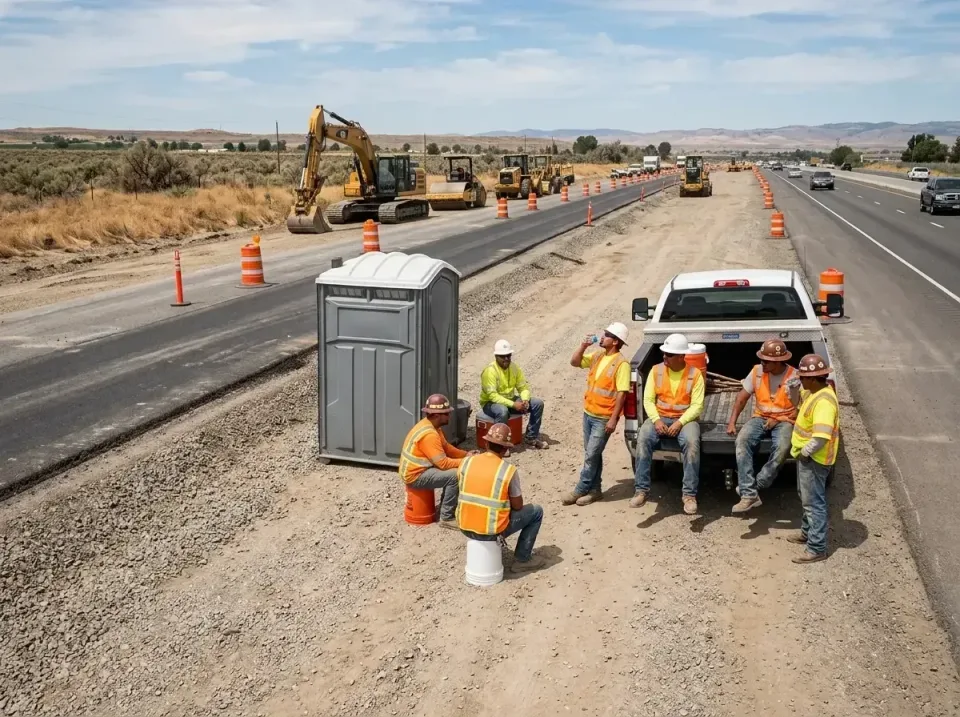 highway-road-construction-crew-007 — frequently asked questions, Porta Potty and Restroom Rentals in Aberdeen, WA
